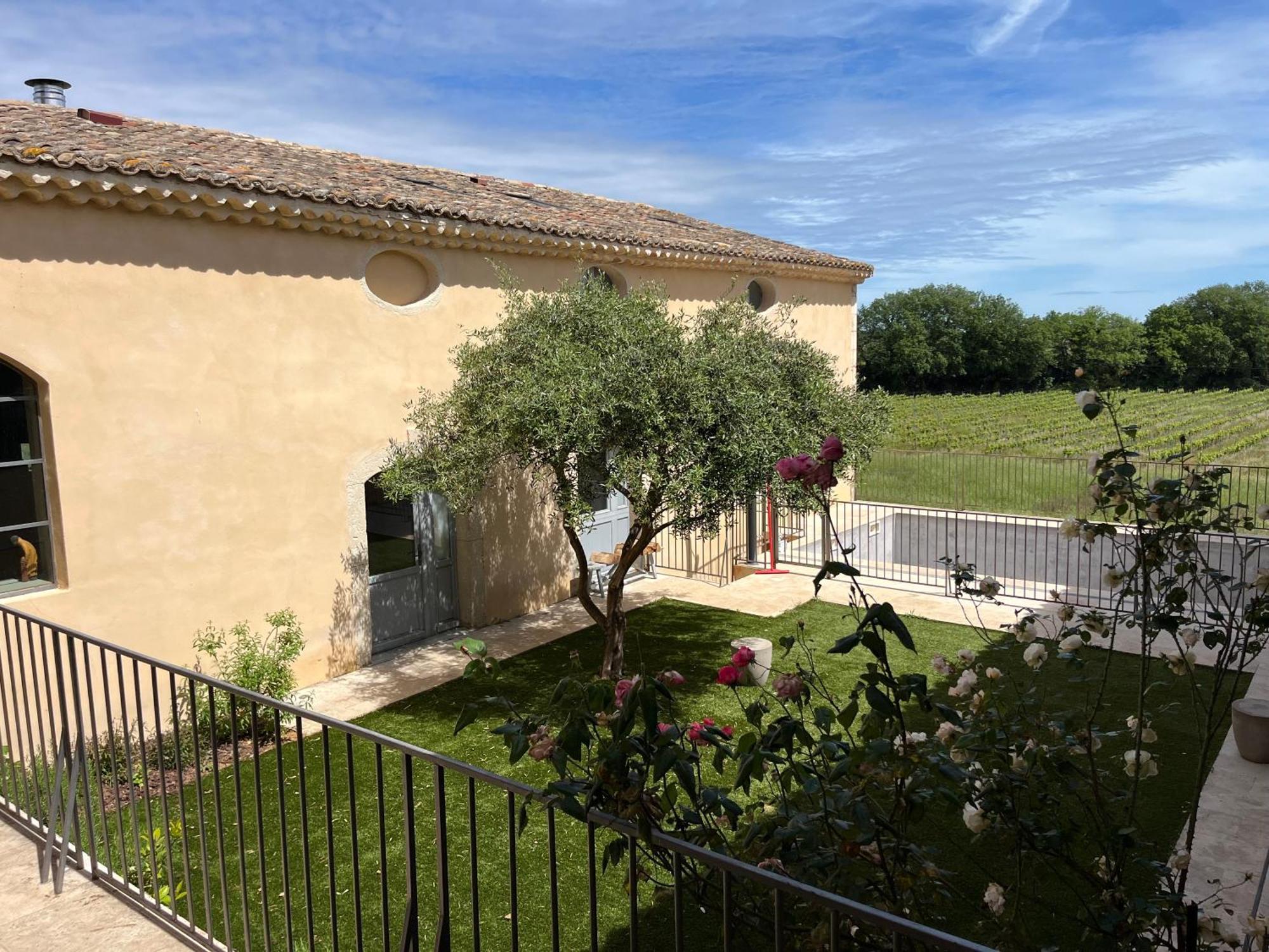 Bed and Breakfast Chartreuse de Mougeres - Pézenas Caux Exterior foto