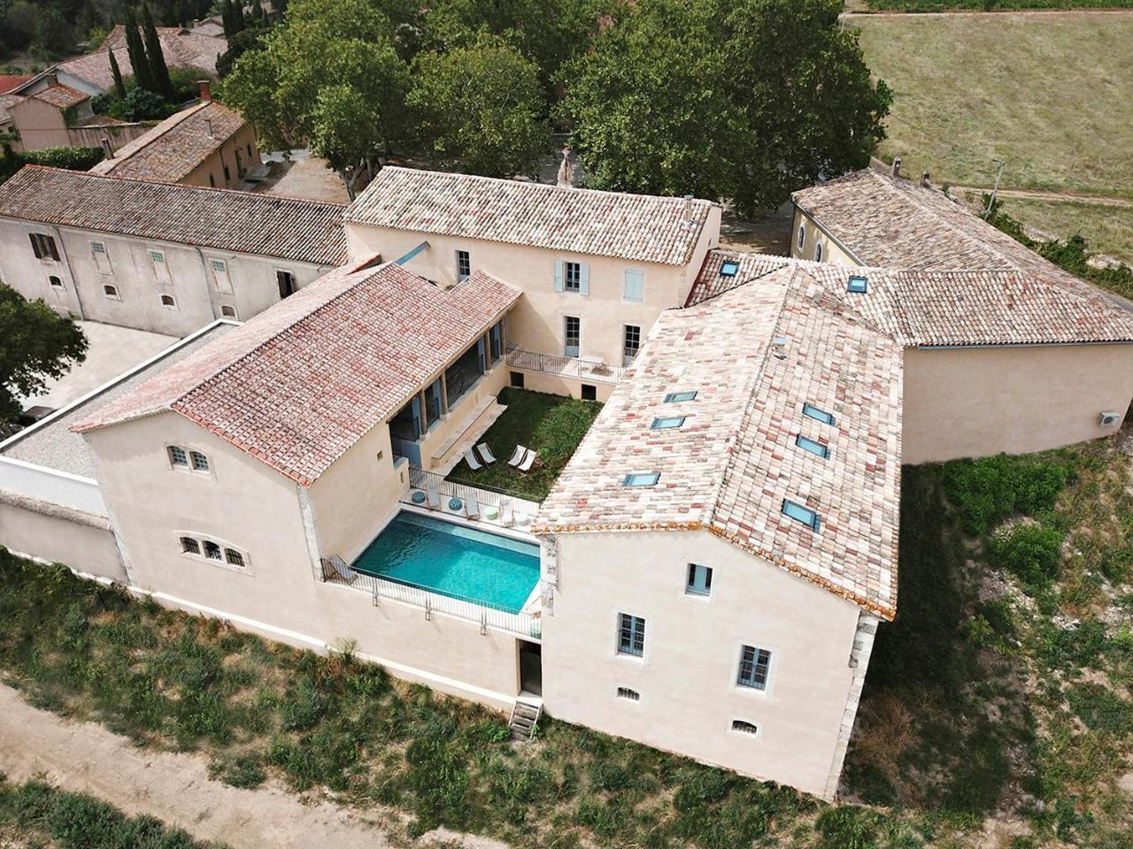 Bed and Breakfast Chartreuse de Mougeres - Pézenas Caux Exterior foto